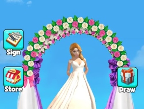 Spel Bridge Race Wedding Master  online