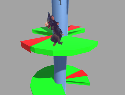 Spel Ratomilton Helix Jump  online