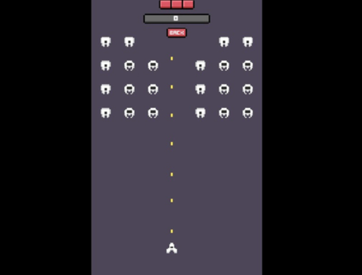 Spel Ruimtinvasie Arcade  online