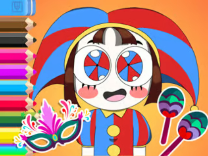 Spel Kleurboek: carnaval  online