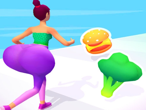 Spel Twerk! Body Race 3D  online
