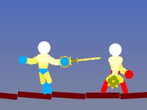 Spel Ragdoll hit stickman  online