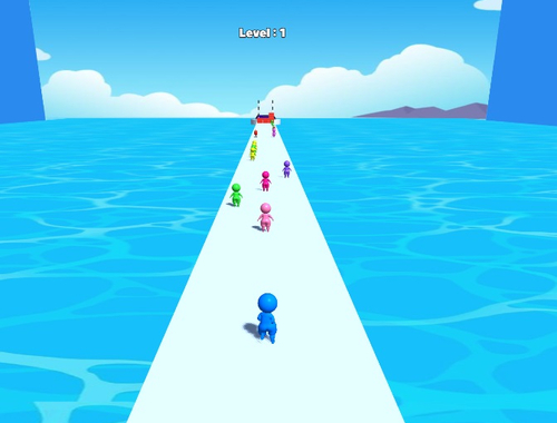 Spel Stickman verzamelt run  online