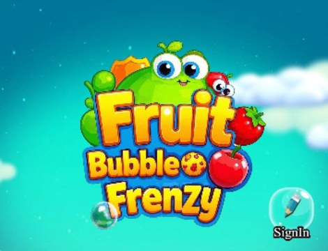 Spel Fruit Bubble Frenzy  online
