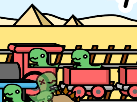 Spel Spoorwegdino  online