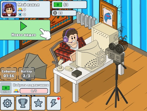 Spel Idle influencer simulator  online