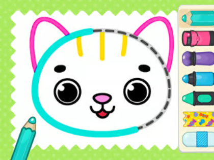 Spel Kleurboek: My Cat  online