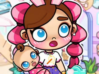 Spel Jigsaw Puzzle: Avatar Baby Store  online