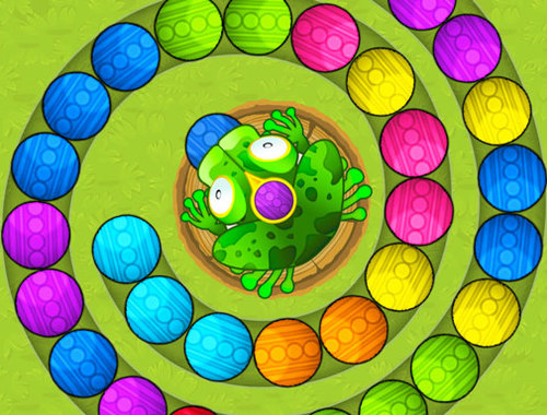 Spel Frogtastic Marble Adventure  online