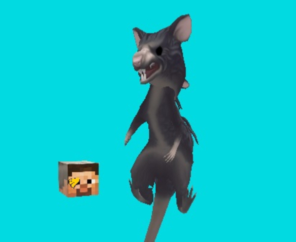 Spel Ratomilton spinnen floppy minecraft  online