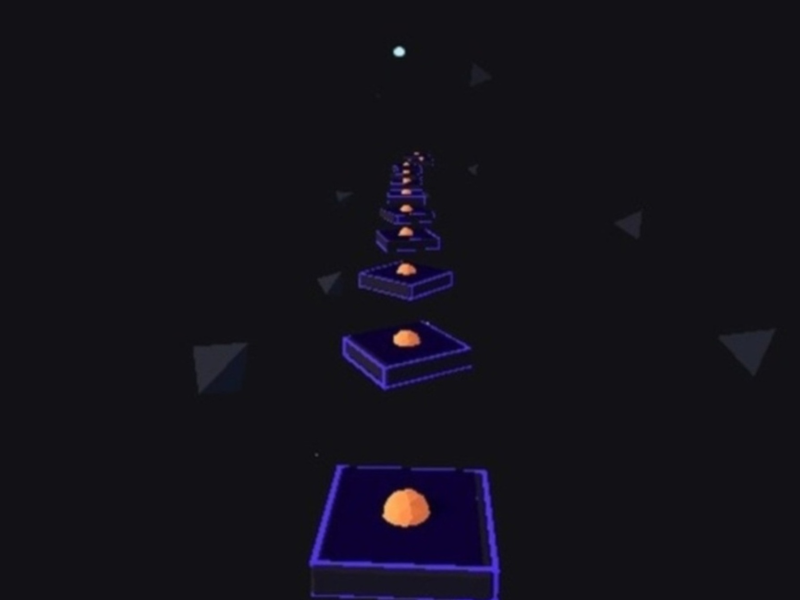 Spel Tegels hop ball muziek  online
