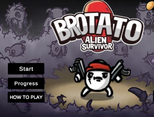 Spel Brotato Alien Survivor  online
