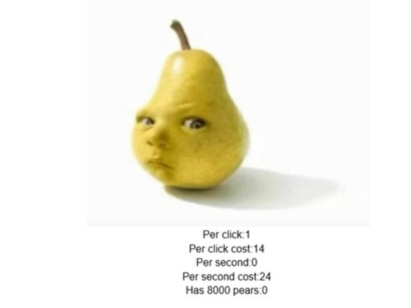 Spel Baby Pear Clicker  online