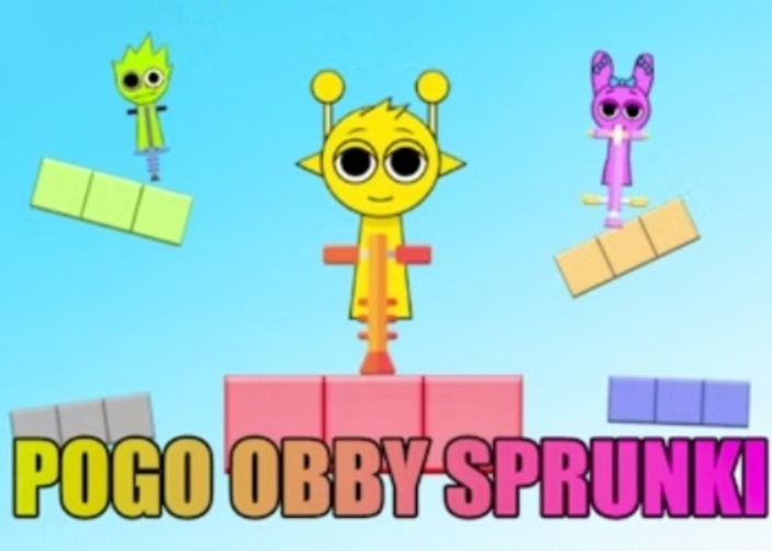 Spel Pogo Obby Sprunki  online