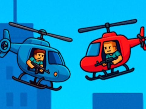 Spel Helikopter Battle Steve 2 Player  online