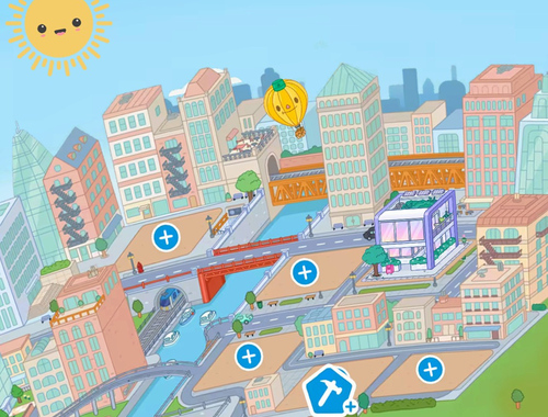 Spel Toca Life World  online