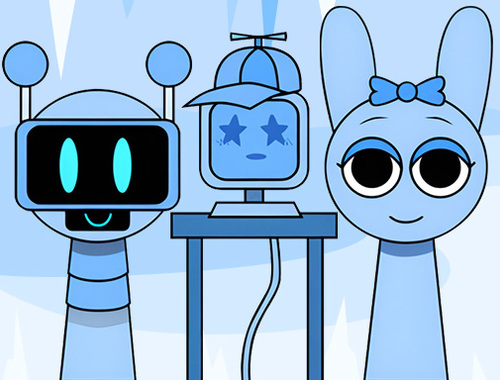 Spel Huggy Mix Sprunki Music Box  online