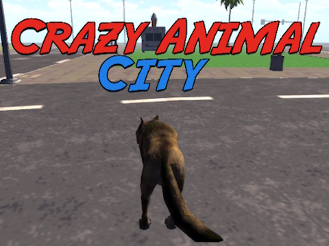Spel Gekke dierenstad  online