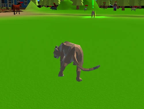 Spel Cougar Simulator - Big Cats  online