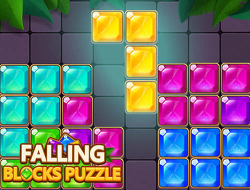 Spel Vallende blokken puzzel  online