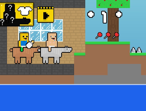 Spel Baby noob vs baby obby paard  online