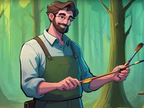Spel Creatieve kunstenaars ontsnappen  online