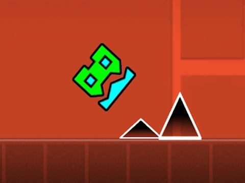 Spel Geometrie dash spring  online
