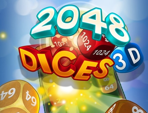 Spel Dices 2048 3D  online
