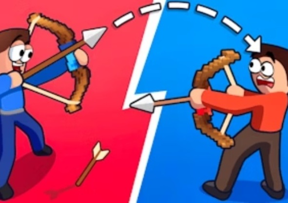 Spel Twee boogschutters boog duel  online