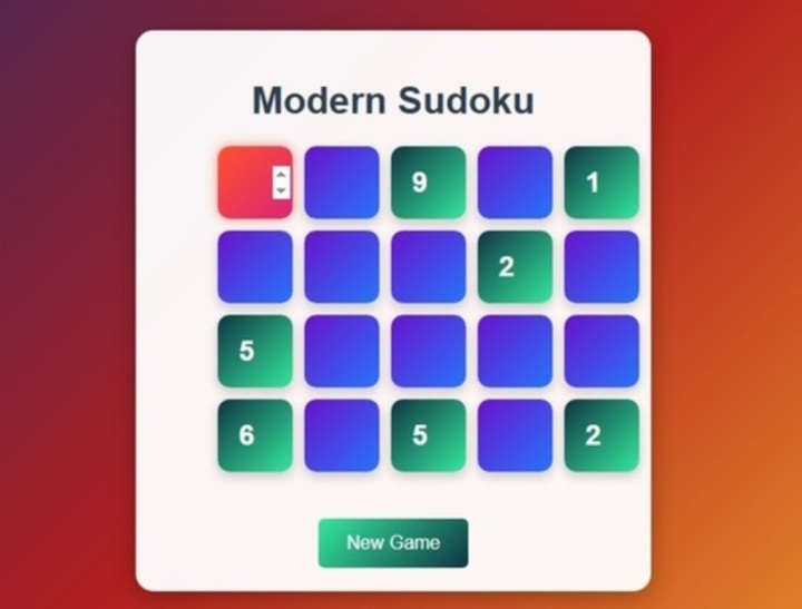 Spel Modern Sudoku  online