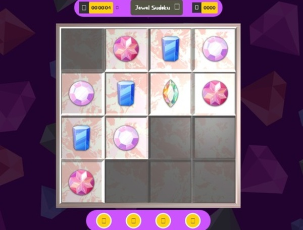 Spel 3D Jewel Sudoku  online