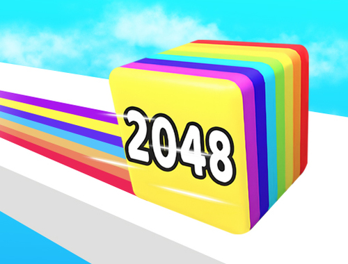 Spel Jelly Run 2048  online