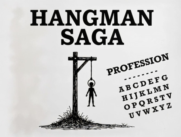 Spel Hangman Saga  online