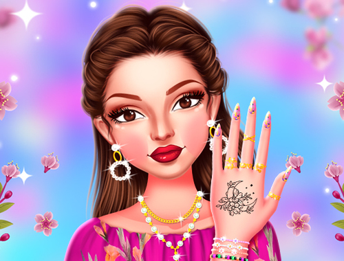 Spel Celebrity Spring Manicure Design  online