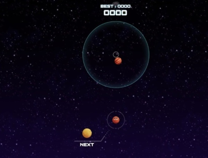 Spel Merge Galaxy samenvoegen  online