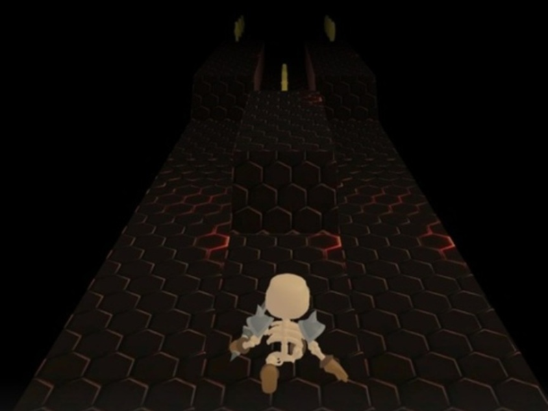 Spel Skelton Boss Runner  online