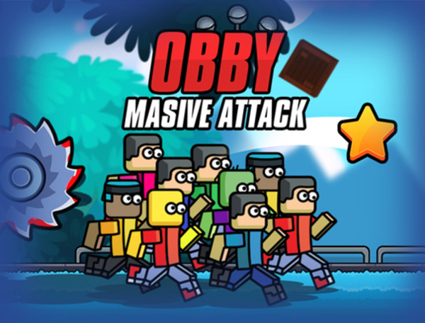 Spel Obby massieve aanval  online