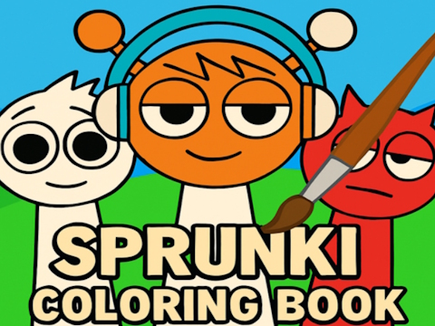 Spel Sprunki kleurboek  online