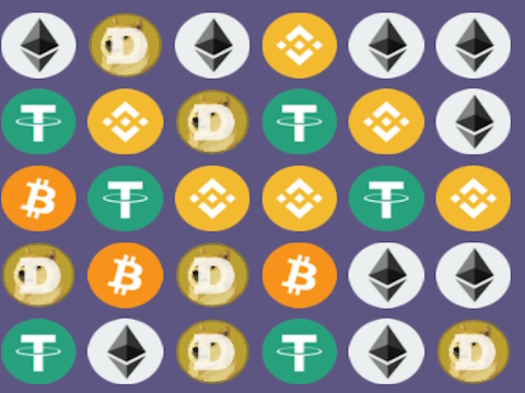 Spel Crypto munt botsing manie  online