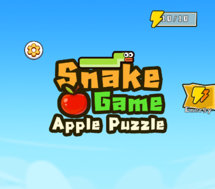 Spel Snake Puzzle Apple Game  online