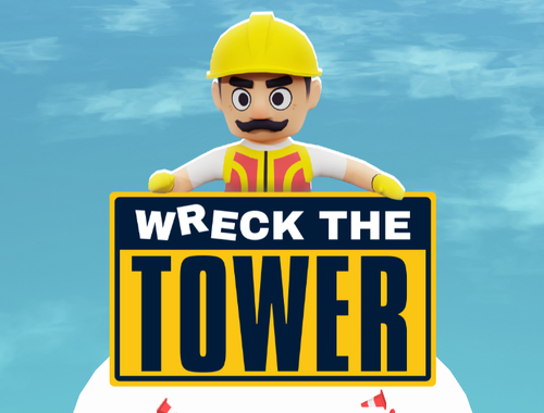 Spel Verwoesten de toren  online