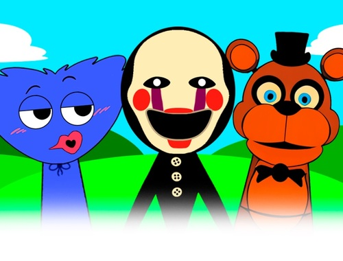 Spel Sprunki horror  online