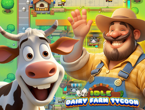 Spel Idle Dairy Farm Tycoon  online