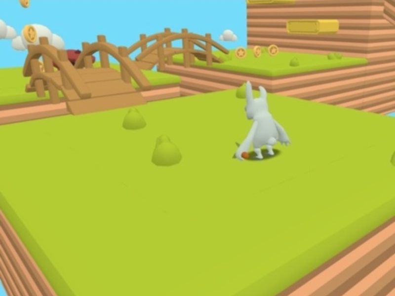 Spel Bunny Coin Hop  online