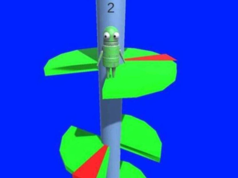 Spel Repo en Tung Tung Sahur: Helix Hop  online