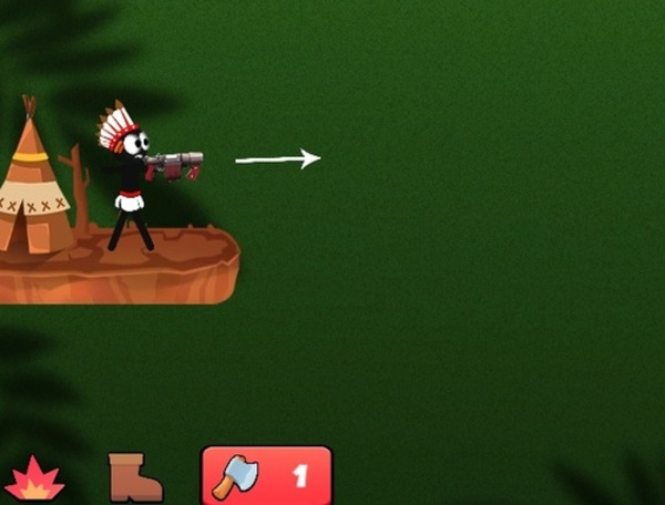 Spel Stickman Arrow Battle  online