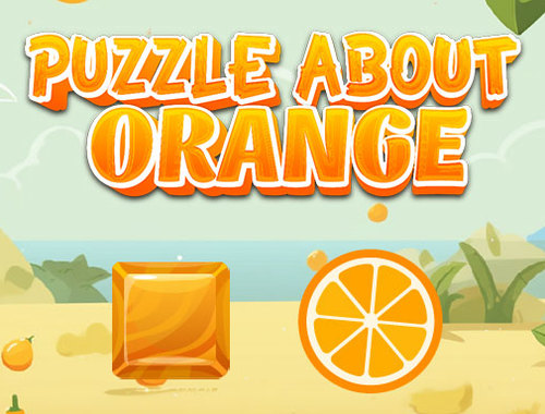 Spel Puzzel over oranje  online