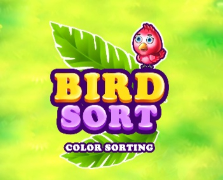 Spel Vogel sorteren kleur sorteren  online