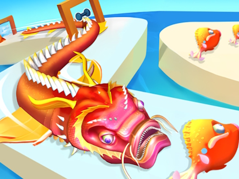 Spel Fish Evolution 3D  online