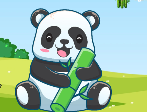 Spel Tik op Panda!  online